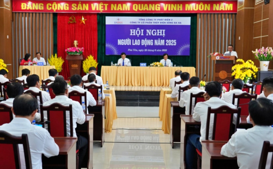 Hội nghị Người Nền tảng hàng đầu cung cấp Cwin com Thủy điện Sông Ba Hạ năm 2025: Xây dựng môi trường làm việc bền vững, hiệu quả