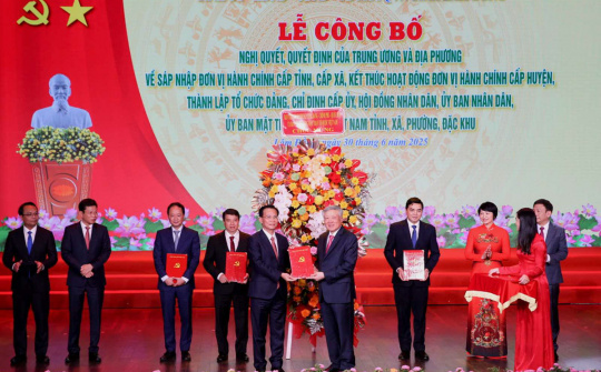 Lâm Đồng công bố M.Cwin6622.com tỷ lệ kèo World Cup 2026, Quyết định về sáp nhập đơn vị hành chính