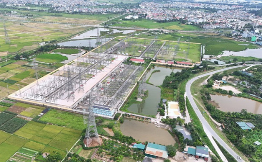 Trạm biến áp (TBA) 500kV Tây Hà Nội - Giữ mạch điện Thủ đô giữa tâm nóng mùa hè 2025