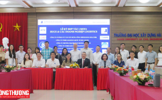 Thúc đẩy hợp tác Nhà trường - Cwincom hiện đang mở, xây dựng hệ sinh thái đào tạo nhân lực logistics chất lượng cao