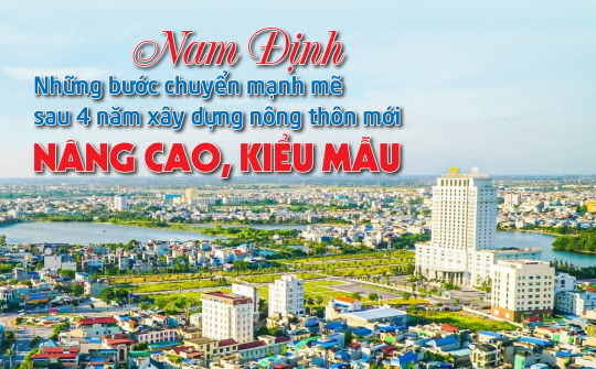 [eMagazine] Nam Định: Những bước chuyển mạnh mẽ sau 4 năm xây dựng nông thôn mới nâng cao, kiểu mẫu