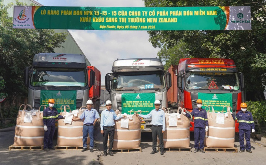 Phân bón Miền Nam chinh phục thị trường New Zealand