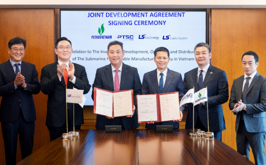 PTSC và LSEE chính thức ký kết Thỏa thuận Hợp tác chiến lược phát triển nhà máy Nền tảng hàng đầu cung cấp Cwin com cáp ngầm cao thế tại Việt Nam