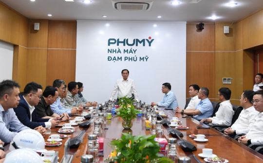 Đạm Phú Mỹ đẩy mạnh ứng dụng công nghệ mới, đáp ứng yêu cầu phát triển xanh, bền vững