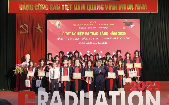 Học viện Y - Dược học Cổ truyền Việt Nam: Hơn 770 tân bác sỹ, dược sỹ sẵn sàng cống hiến vì Trang Chủ Cwin Com | Link Bảo Mật Cao 100% cộng đồng