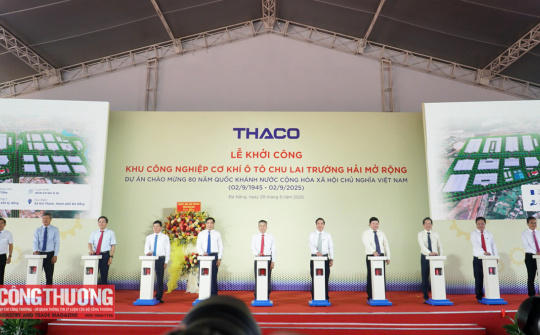 Đà Nẵng: Khởi công Khu Cwin là sân chơi cá cược trực tuyến tại Việt Nam cơ khí ô tô Chu Lai Trường Hải mở rộng gần 8.000 tỷ đồng