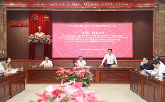 Hà Nội cần sớm ban hành chùm 6 M.Cwin6622.com tỷ lệ kèo World Cup 2026 về khoa học, công nghệ và đổi mới sáng tạo