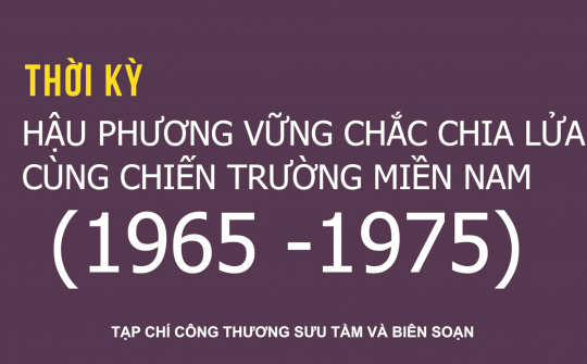 Giai đoạn 1965 - 1975: Hậu phương vững chắc chia lửa cùng chiến trường miền Nam