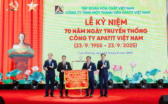 Công ty TNHH MTV Apatit Việt Nam: 70 năm kiến tạo giá trị bền vững