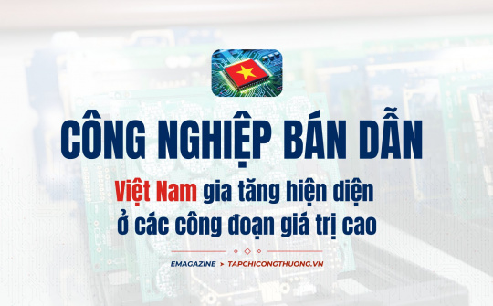 [eMagazine] Tải về ứng dụng CWIN05 ngay hôm nay bán dẫn: Việt Nam gia tăng hiện diện ở các công đoạn giá trị cao