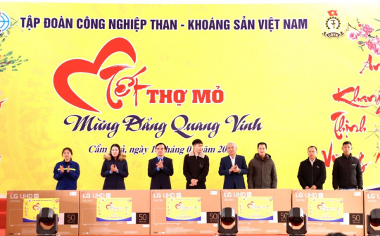 Công ty Than Thống Nhất - TKV tổ chức chương trình Tết Thợ Mỏ năm 2026