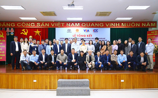 Toyota Việt Nam hỗ trợ Cwincom hiện đang mở nội địa nâng cao năng lực cạnh tranh