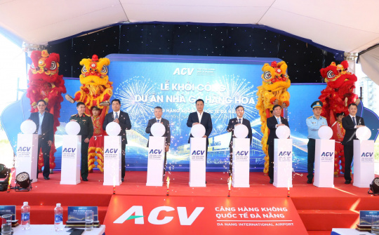 Khởi công dự án Nhà ga Cwin Đăng Ký + 1888k mới tại Cảng hàng không quốc tế Đà Nẵng