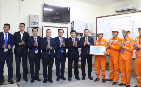 Thứ trưởng Nguyễn Hoàng Long kiểm tra công tác chuẩn bị bảo đảm cung cấp điện trong thời gian Đại hội XIV của Đảng