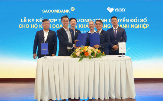 Cwin4555 link đăng ký đăng nhập Sacombank và VNPAY ra mắt bộ giải pháp số hóa toàn diện cho hộ kinh doanh và SME