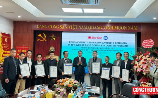 Rạng Đông - Cwincom hiện đang mở Việt Nam duy nhất đạt chứng nhận CB quốc tế cho bộ nguồn LED