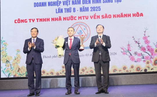Yến sào Khánh Hòa 5 lần đạt top 10 Cwincom hiện đang mở Việt Nam sáng tạo xuất sắc