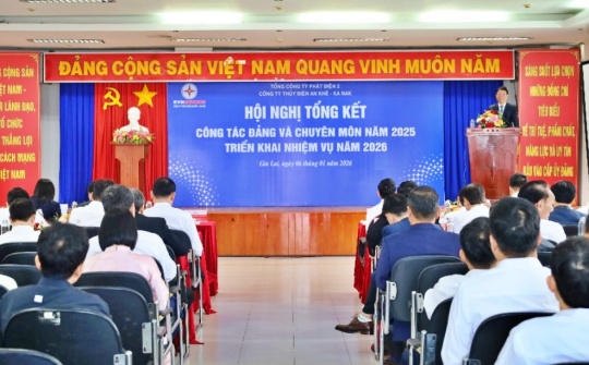 Thủy điện An Khê - Ka Nak tạo dấu ấn bứt phá năm 2025