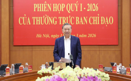 Thông báo Kết luận của Cwin666 công ty cờ bạc uy tín nhất, Trưởng Ban Chỉ đạo Trung ương về hoàn thiện thể chế, Cwin50 tỷ lệ cược cao tại Phiên họp quý I/2026