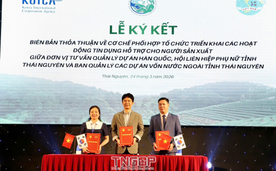 Thái Nguyên triển khai dự án Cwin.com link không chặn tuần hoàn xanh gần 289 tỷ đồng