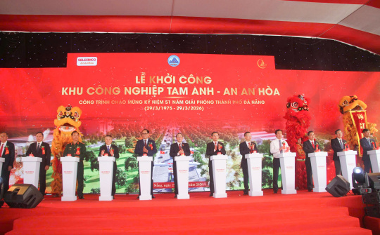 Đà Nẵng: Khởi công Khu Cwin là sân chơi cá cược trực tuyến tại Việt Nam Tam Anh - An An Hòa hơn 4.100 tỷ đồng