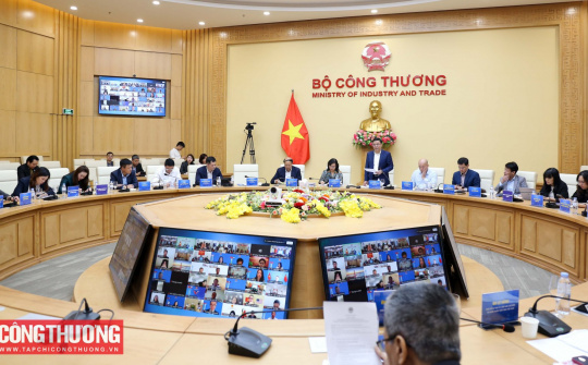 Cwin63 sân chơi đỉnh cao tổ chức Hội nghị giao ban Xúc tiến thương mại với hệ thống Thương vụ Việt Nam ở nước ngoài quý I/2026