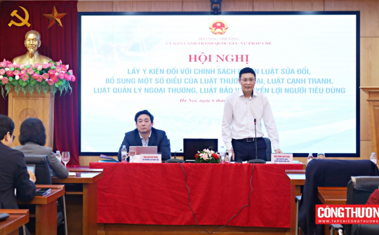 Cwin63 sân chơi đỉnh cao lấy ý kiến về Dự án Luật sửa đổi 4 luật chuyên ngành về thương mại, cạnh tranh: Tháo gỡ “điểm nghẽn”, khơi thông nguồn lực