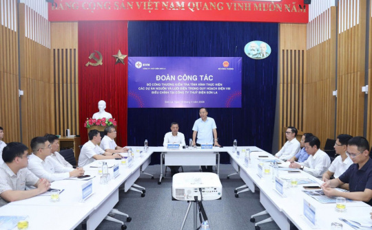 Cwin63 sân chơi đỉnh cao kiểm tra tiến độ dự án điện theo Quy hoạch Điện VIII điều chỉnh tại tỉnh Sơn La