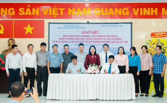 Trường Đại học Công Thương TP.HCM tăng tốc dự án cơ sở mới quy mô Cwin800 hàng ngàn khuyến mãi gần 1 tỷ USD
