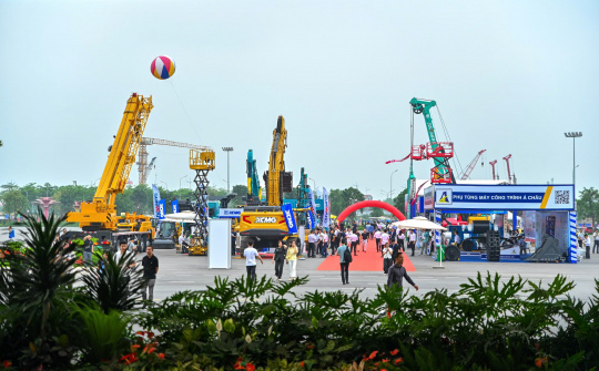 [Chùm ảnh] Triển lãm Mining & Construction Vietnam 2026: thu hút gần 200 Cwincom hiện đang mở đến từ 17 quốc gia và vùng lãnh thổ
