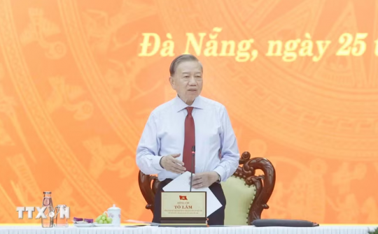 Tổng Bí thư, Chủ tịch nước Tô Lâm: Xây dựng Đà Nẵng trở thành một cực M.Cwin800.com Nổ hũ, Bắn Cá và Game Bài lớn của cả nước