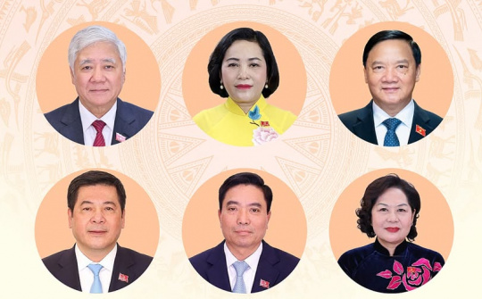 6 Phó chủ tịch Quốc hội nhiệm kỳ 2026-2031