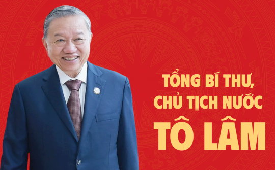 [Infographic] Tiểu sử tóm tắt của Tổng Bí thư, Chủ tịch nước Tô Lâm