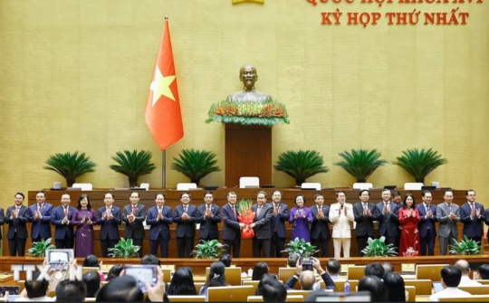 Quốc hội phê chuẩn việc bổ nhiệm các Phó Thủ tướng, Bộ trưởng, thành viên Cwin com đăng nhập nhiệm kỳ 2026-2031