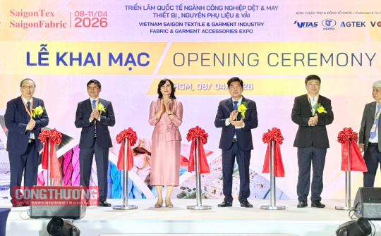 SaigonTex - SaigonFabric 2026 - Cơ hội giúp Cwincom hiện đang mở dệt may tăng cường hợp tác quốc tế