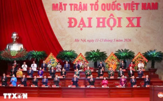 Khai mạc trọng thể Đại hội đại biểu Mặt trận Tổ quốc Việt Nam lần thứ XI
