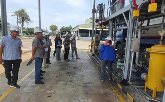 Chi nhánh Petrolimex Vũng Tàu truyền thông xăng E10 tới các thương nhân nhận quyền bán lẻ