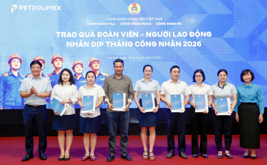 Công đoàn PLC, PJICO và Petrolimex Aviation phối hợp triển khai các hoạt động Tháng Công nhân năm 2026