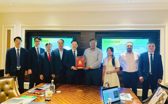 Vinachem mở rộng hợp tác với các Cwincom hiện đang mở hàng đầu Ấn Độ