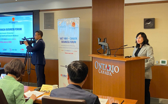 Thứ trưởng Phan Thị Thắng: Việt Nam mong muốn thúc đẩy hợp tác sâu rộng với Canada trong các lĩnh vực có tiềm năng lớn