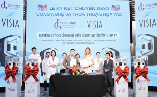 LG Clinic ký deal 2 tỷ đồng: Chính thức sở hữu công nghệ phân tích da VISIA hàng đầu từ Hoa Kỳ