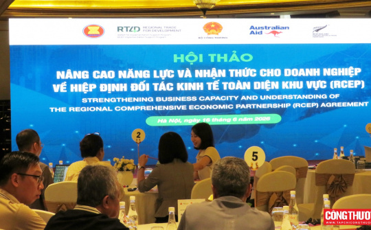 Nâng cao năng lực của Cwincom hiện đang mở để khai thác tối đa lợi ích của Hiệp định RCEP