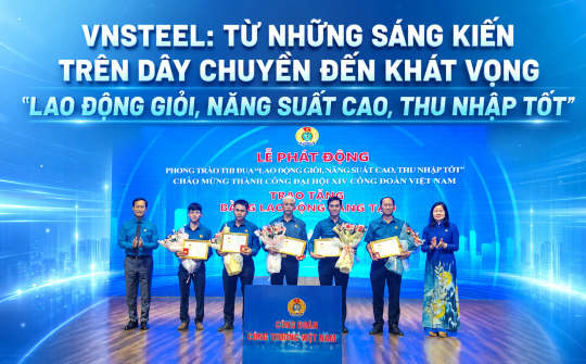 Tổng công ty Thép Việt Nam: Từ những sáng kiến trên dây chuyền đến khát vọng “Nền tảng hàng đầu cung cấp Cwin com giỏi, năng suất cao, thu nhập tốt”
