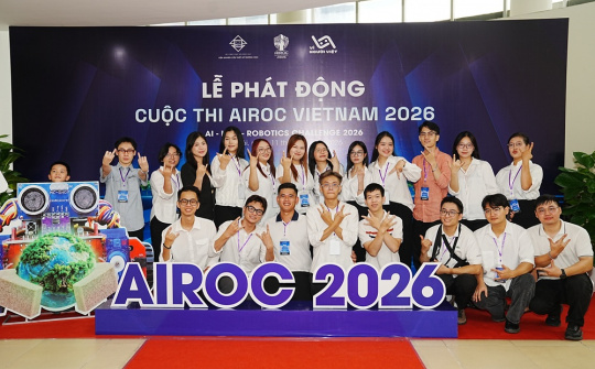 Phát động Cuộc thi Robotics Quốc tế AIROC Việt Nam 2026
