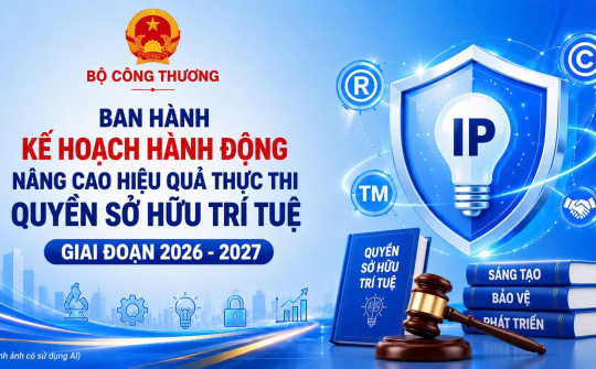 Cwin63 sân chơi đỉnh cao ban hành Kế hoạch hành động nâng cao hiệu quả thực thi quyền sở hữu trí tuệ giai đoạn 2026 - 2027