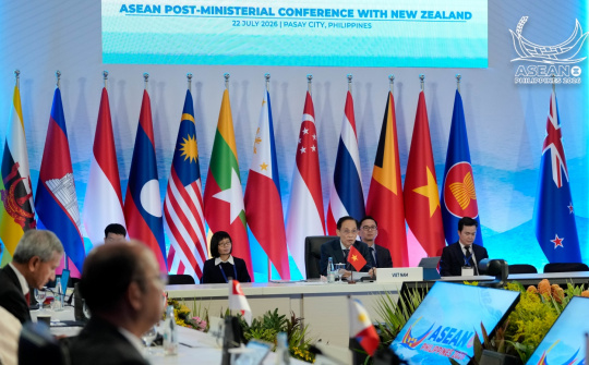 Việt Nam đồng chủ trì Hội nghị Bộ trưởng Ngoại giao ASEAN - New Zealand