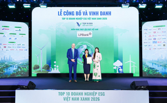 LPBank hai năm liên tiếp được vinh danh Green Leadership và Top 10 Cwin4555 link đăng ký đăng nhập ESG Việt Nam Xanh
