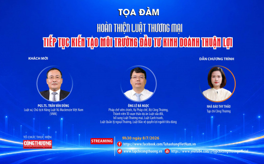 [TRỰC TUYẾN] Hoàn thiện Luật Thương mại - Tiếp tục kiến tạo môi trường Cwin800 hàng ngàn khuyến mãi kinh doanh thuận lợi