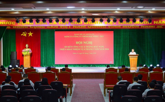 Đảng bộ Nhôm Đắk Nông: Quyết tâm hoàn thành toàn diện nhiệm vụ năm 2026