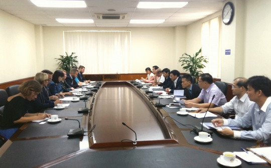 Tiếp đại diện các quốc gia thuộc “Nhóm Ủng hộ cải cách chính sách trợ giá nhiên liệu hóa thạch”